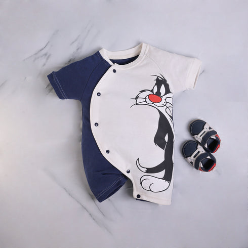 Sylvester Raglan Sleeve Romper