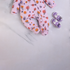 Ice Cream Patterned Lilac Interlock Footed Sleepsuit