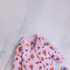 Ice Cream Patterned Lilac Interlock Footed Sleepsuit