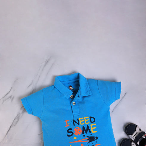 Galaxy Explorer Polo Romper