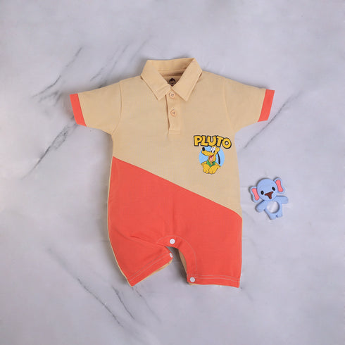 Pluto Cut & Sew Polo Romper