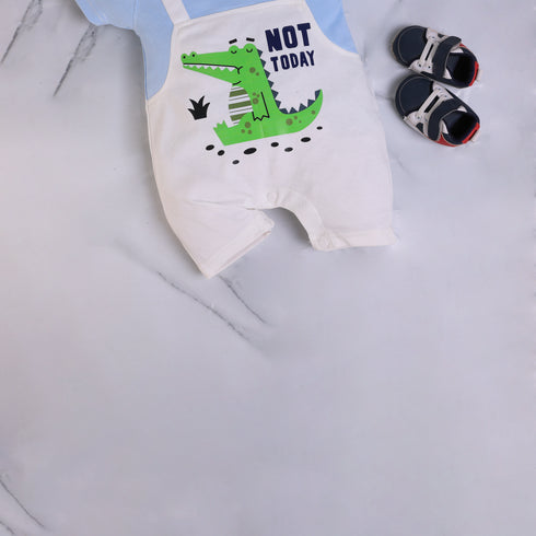 Lazy Gator Dungaree Romper