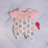 Tiny Tuskers Dungaree Romper