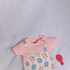 Tiny Tuskers Dungaree Romper