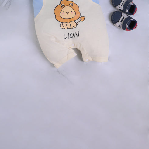 Chubby Lion Dungaree Romper