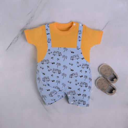 Beach Ride Dungaree Romper