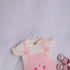 Pink Bunny Dungaree Romper