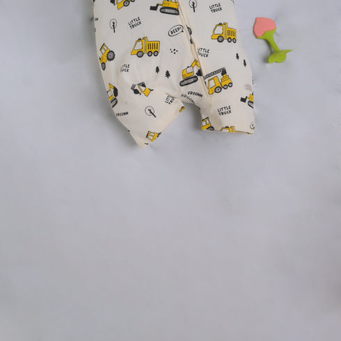 Little Digger Zip-Up Romper