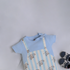 Scoot & Stripes Dungaree Romper