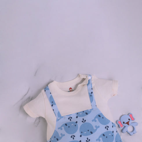 Bubbly Buddies Dungaree Romper