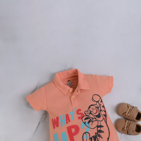 What's Up Tiger Polo Romper