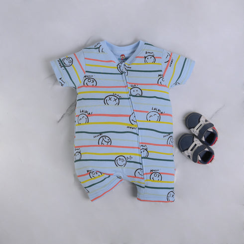 Daydream Club Zip-Up Romper