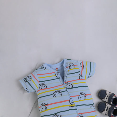 Daydream Club Zip-Up Romper