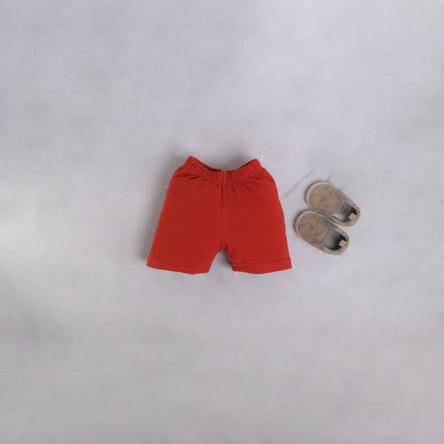 Orange Polo Bodysuit Set