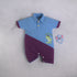 Dino Pop Cut & Sew Polo Romper