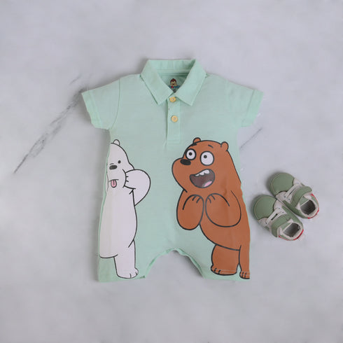 Bear Bros Polo Romper