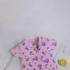 Lavender Bloom Zip-Up Romper