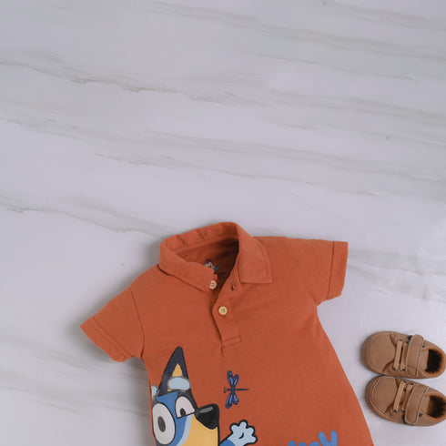 Bluey Themed Polo Romper