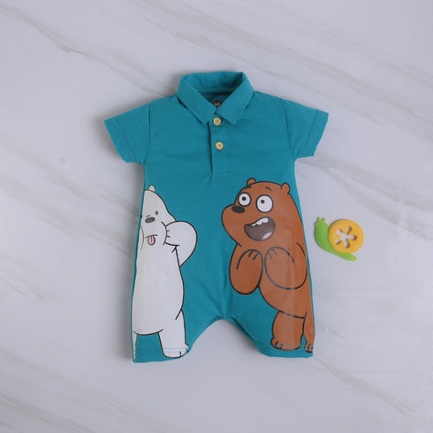 Bear Bros Polo Romper