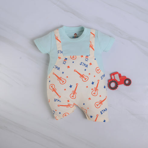 Little Jammer Dungaree Romper