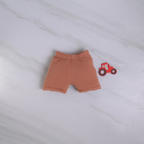 Camel Brown Summer Short Set