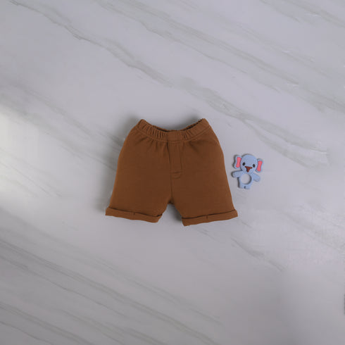 Dark Brown Summer Short Set