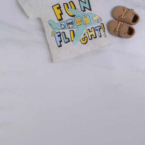 Fun Flight Cotton Short Set