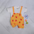 Yellow Fruits Dungaree Romper